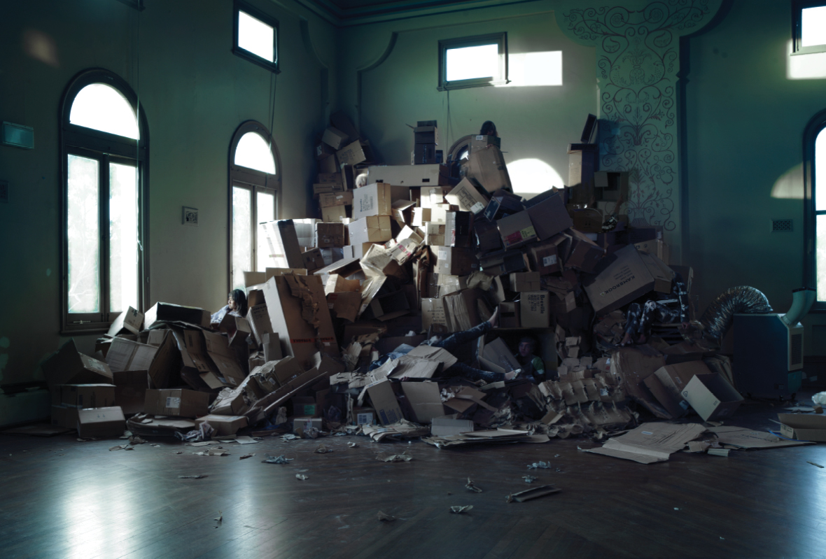Photoshoot for Lost Tribes project by Jeffrey Oley, The Offices