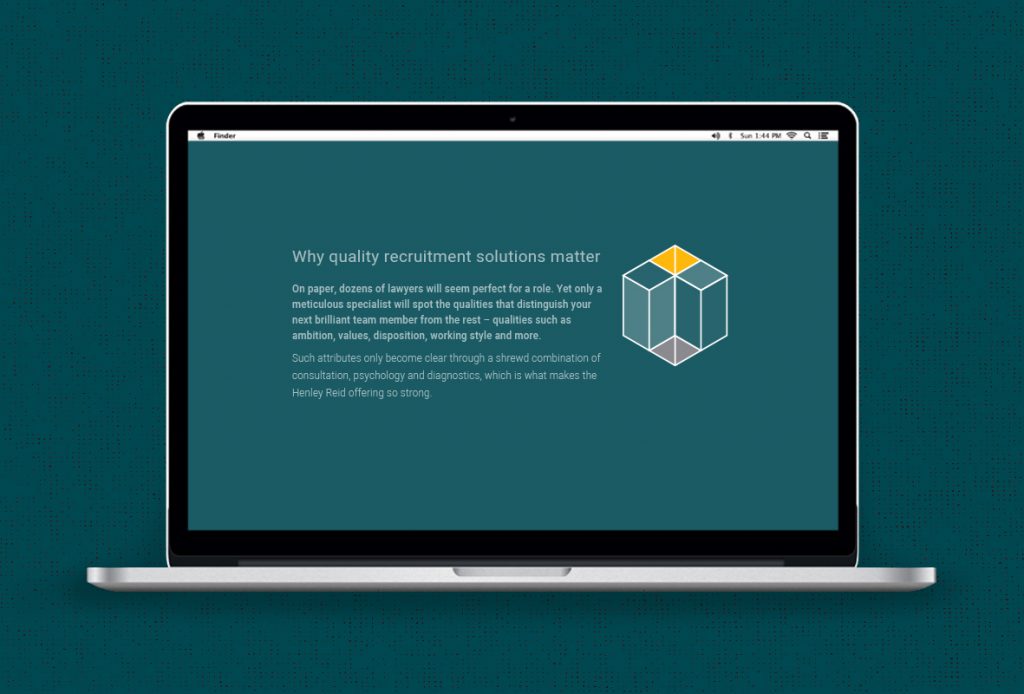 Henley Reid legal recruiter website