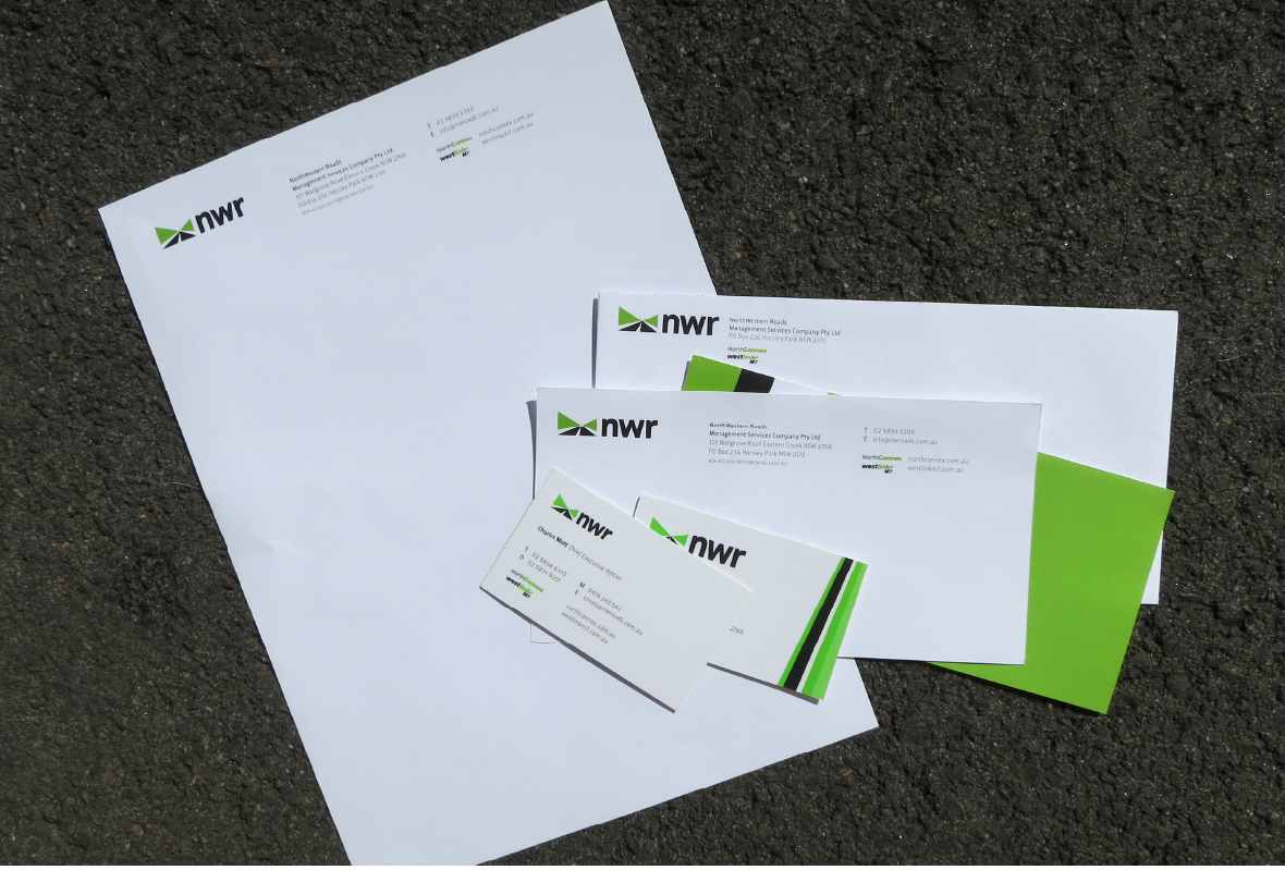 Corporate stationery for NWR