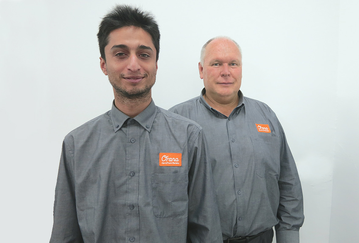 Staff uniforms for Orana Car & Truck Rentals