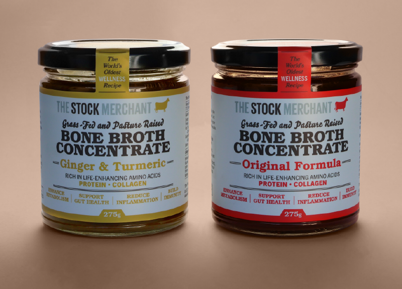 packaging design for The Stock Merchant