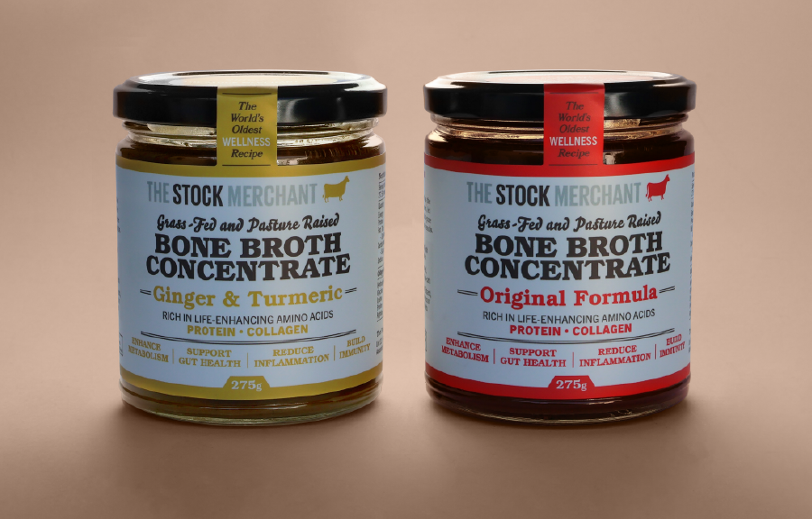 packaging design for The Stock Merchant