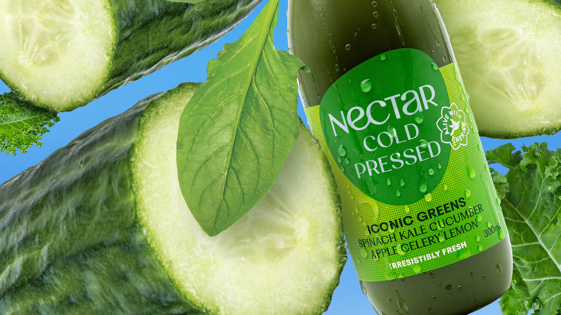 Rebrand and packaging refresh for Nectar Cold Pressed